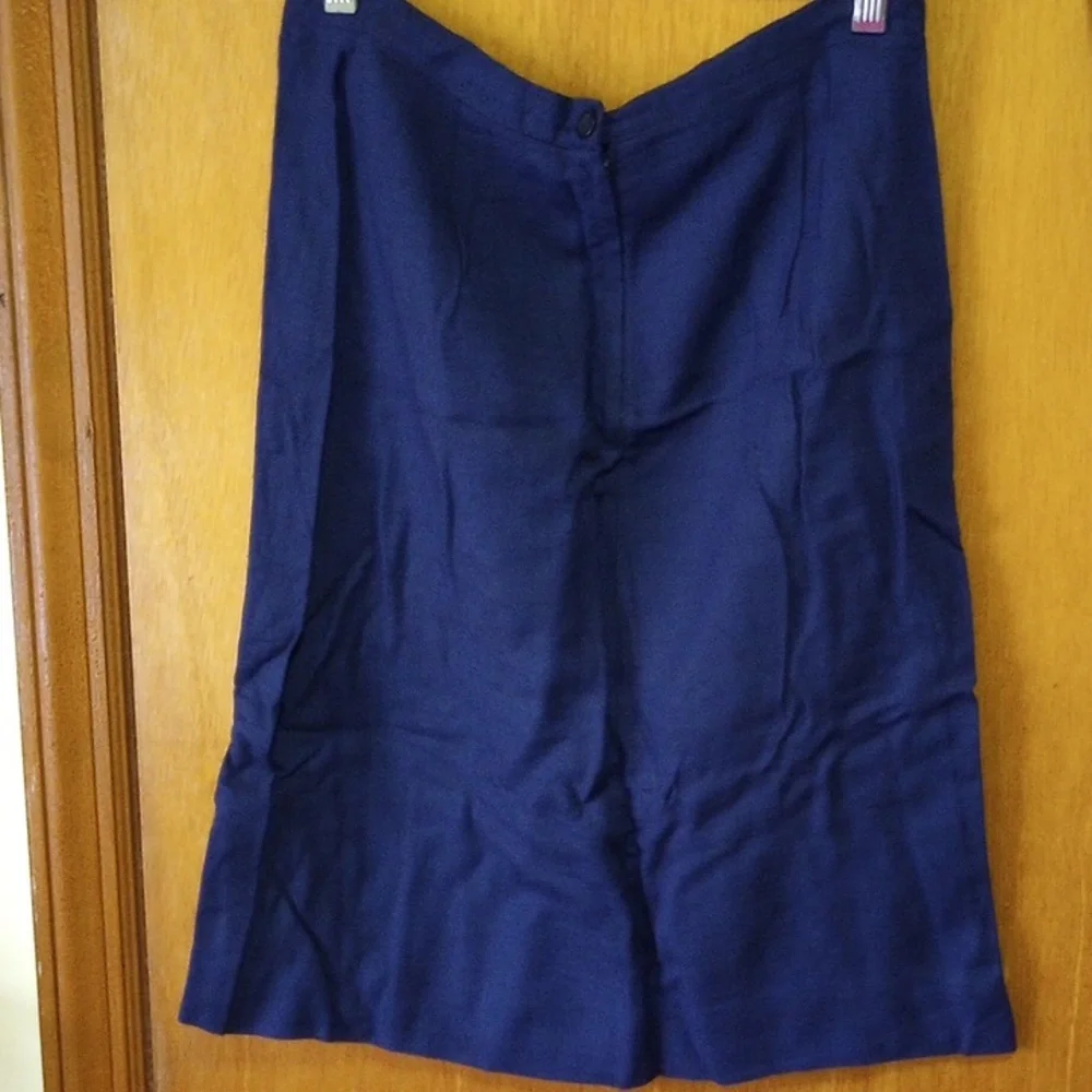 Navy Blue Women's Skirt Set_5